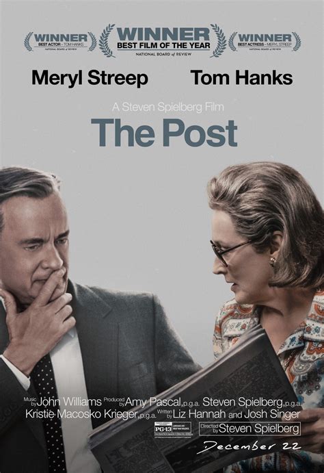 the post movie oscars